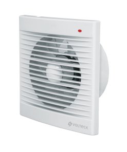 Extractor de aire VOLTECK de 6" blanco - Tecnología de ventilación intermedia para cocinas residenciales que combina potencia suficiente con diseño integrable y neutro (Clave 48532)