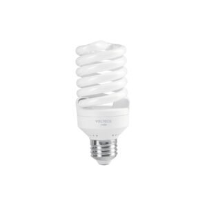 Lámpara espiral mini T2 25 W luz de día en blíster, VOLTECK