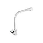 Llave individual fregadero, cuello cobra, hexagonal, BASIC
