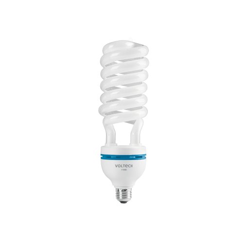 Lámpara espiral Volteck T5 55 W alta potencia luz de día caja - Tecnología de reproducción solar para espacios amplios que combina máxima visibilidad con significativa reducción energética (Clave 48216)