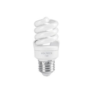 Lámpara espiral mini T2 9 W luz de día en blíster, VOLTECK