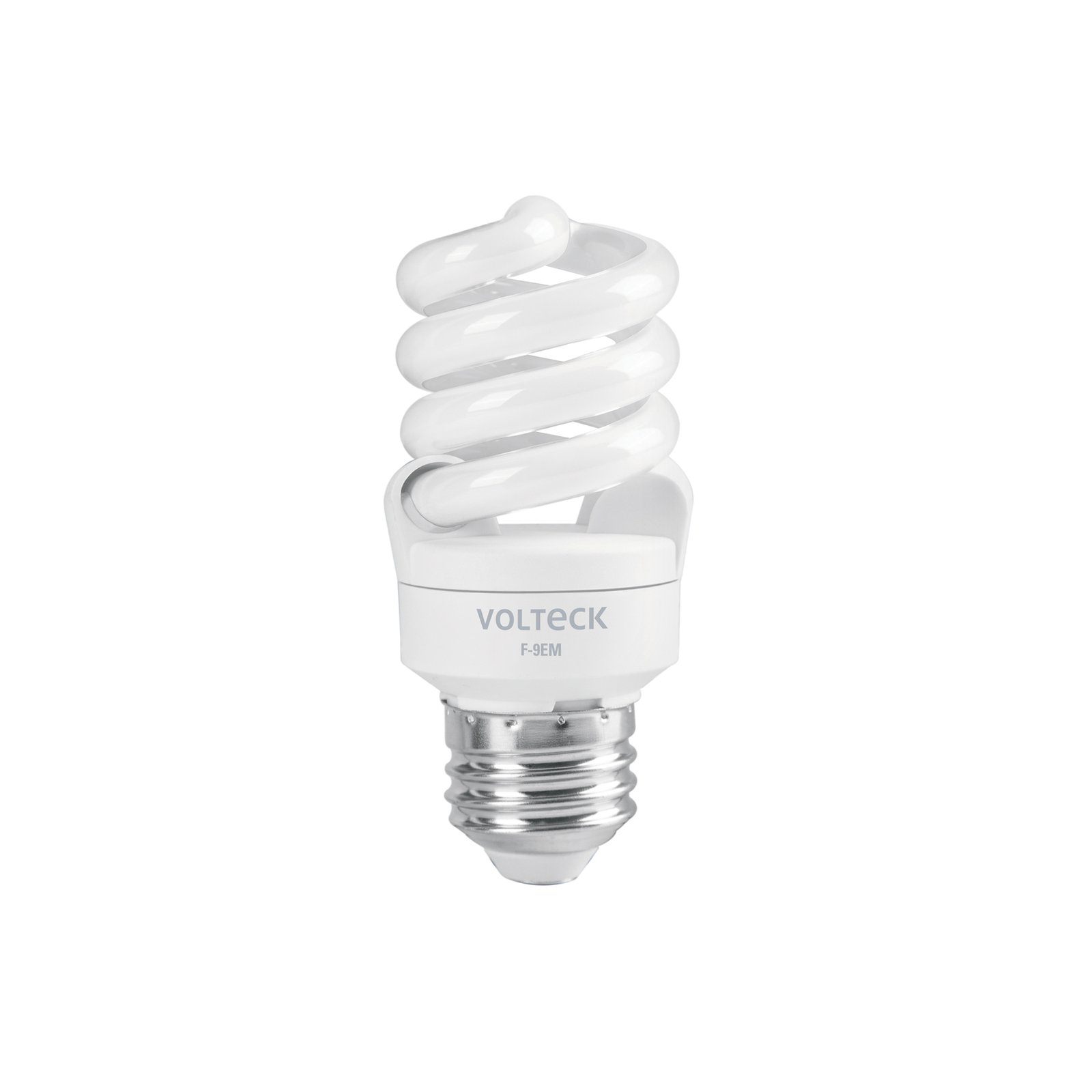 Lámpara espiral mini Volteck T2 9 W luz de día en blíster - Tecnología de iluminación equilibrada para espacios funcionales que combina claridad óptima con consumo responsable (Clave 48500)