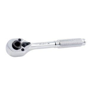 Matraca para dado cuadro de 1/4", cabeza tipo pera punta hexagonal Surtek F4450