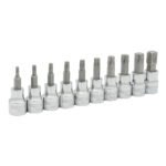 Juego de dados punta torx cuadro de 3/8", 10 piezas Surtek F5100T