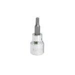 Dado con punta hexagonal cuadro de 3/8", métrico, 4 mm Surtek F51H04M