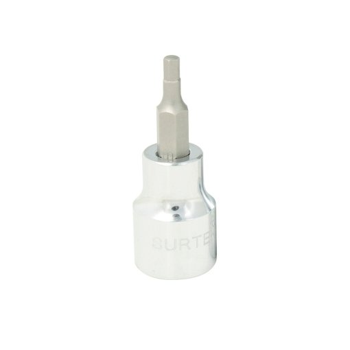 Dado con punta hexagonal cuadro de 3/8", 6 puntas, en pulgadas, 7/32" Surtek F51H07