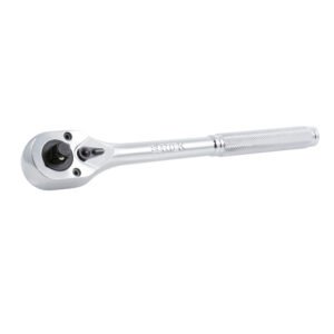 Matraca doble para dados cuadro de 3/8" y 1/2", cabeza tipo pera, mango moleteado Surtek F5850