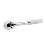Matraca triple para dados cuadro de 1/4", 3/8", y 1/2", cabeza tipo pera, mango moleteado Surtek F5851