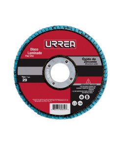 Disco laminado tipo 29 grano 40, 7" Urrea FD76