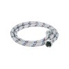 Manguera para Lavabo/Fregadero, Aluminio, 1/2' x 1/2', 100cm, Basic, ideal para uso en plomería doméstica, clave 49854 - FOSET