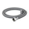 Manguera para Lavabo/Fregadero, Vinilo Gris, 1/2' x 1/2', 100cm, resistente y flexible, ideal para conexiones domésticas, clave 49529 - FOSET - Image 1