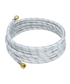 Manguera para Gas, Aluminio, 3/8' x 3/8', 500 cm, Resistente y Duradera, Ideal para Instalaciones de Gas, Clave 49143, Foset