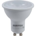 Lámpara de LED Tipo GU10, 3.5 W luz cálida Surtek FGC3