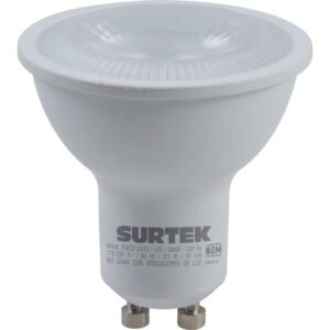 Lámpara de LED Tipo GU10, 4.5 W luz cálida Surtek FGC4