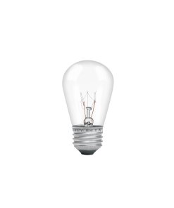 Lámpara incandescente Volteck S14 11 W luz cálida - Tecnología de iluminación tradicional para ambientes decorativos que proporciona calidez visual con diseño compacto especializado (Clave 49091)