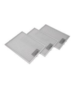 Juego de 3 Filtros de Aluminio para Campana CAME-80, Solución Eficaz para Filtración en Campanas Extractoras, Foset clave 46896