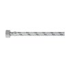 Manguera para Lavabo/Fregadero, Acero Inoxidable, 1/2' x 1/2', 40cm, flexible y resistente para fácil instalación, clave 49179 - FOSET
