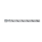 Manguera lavabo/fregadero, acero inox, 1/2' x 3/8', 40 cm