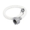 Manguera para Lavabo/Fregadero, Vinilo, 1/2' x 3/8', 40cm, material plástico/latón, resistente y flexible, clave 45492 - FOSET - Image 1