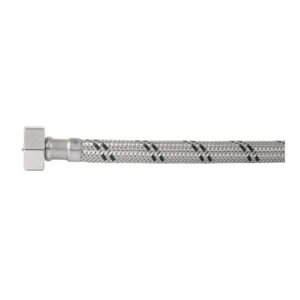 Manguera para monomando, acero inox, 1/2' x 3/8' UNF, 55cm