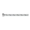 Manguera para Monomando, Acero Inoxidable, 1/2' x M10, 55 cm, resistente y flexible para uso en monomandos, clave 48969 - FOSET - Image 1