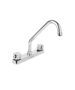 Mezcladora 8' para Fregadero, ABS, Cuello Largo, Hexagonal, alta durabilidad y diseño robusto para fregaderos, clave 49283 - BASIC