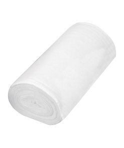 Rollo de 50 m de franela blanca de algodón, ideal para tareas de limpieza intensiva, KLINTEK, clave 57004.