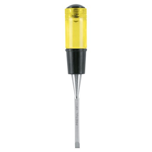 Formón 1/4', herramienta confiable para trabajos pequeños y detallados en madera, Pretul clave 21650