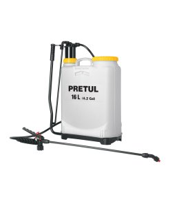 Fumigador de 16 L manual de mochila, herramienta potente para aplicaciones de fumigación, Pretul clave 24584