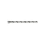 Manguera p/WC, acero inox, 3/8'x7/8', 40cm, latón/latón