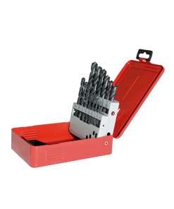 Juego de brocas negras de acero de alta velocidad zanco recto, 15 piezas Urrea G5115