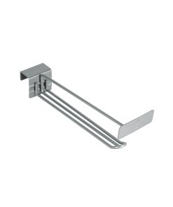 Gancho Truper Profesional Recto Reforzado 10" - Tecnología de Exhibición con Portaetiqueta para Cargas Pesadas que Garantiza Resistencia Superior (Clave 10259)