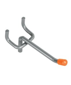 Gancho Truper Profesional Recto 2" - Tecnología de Soporte para Paneles Perfocel y Ranurados que Proporciona Organización Eficiente en Espacios Pequeños (Clave 50146)