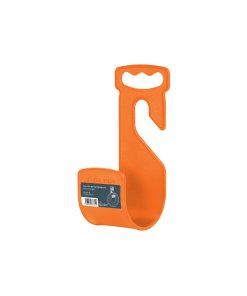 Gancho Truper Plástico Naranja - Tecnología de Sujeción para Mangueras de Jardín que Previene Enredos y Facilita el Acceso Inmediato (Clave 100173)