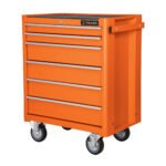 Gabinete metálico móvil, 6 cajones, capacidad 130 kg, TRUPER