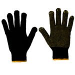 Guantes de algodón con puntos de PVC talla G Surtek GAPG