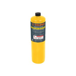 Cilindro de gas propileno de 400 g, amarillo, TRUPER