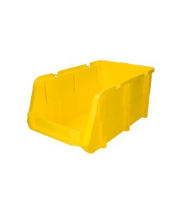 Gaveta plástica color amarillo pico de pato 14" x 8" x 7" Surtek GAVA3