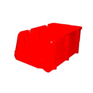 Gaveta plástica color rojo pico de pato 14" x 8" x 7" Surtek GAVR3