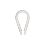 Bolsa con 10 guardacabos para cable de acero de 1/4', FIERO