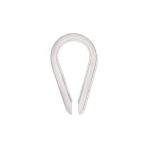 Bolsa con 10 guardacabos para cable de acero de 1/4', FIERO