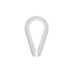 Bolsa con 5 guardacabos para cable de acero de 5/16', FIERO