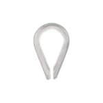 Bolsa con 5 guardacabos para cable de acero de 7/16', FIERO