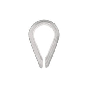 Bolsa con 5 guardacabos para cable de acero de 7/16', FIERO