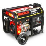 Generador de corriente eléctrica motor 4 tiempos con soldadora (5,500 W / 15 HP) MIKELS GCES-55