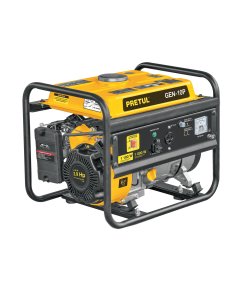 Generador portátil 1 kW motor a gasolina, opción confiable para trabajo ligero, PRETUL clave 26033