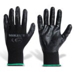 Guantes para trabajo de nylon con espuma de nitrilo (M) MIKELS GEN-2M