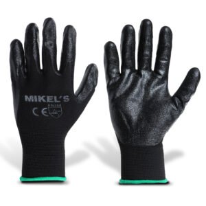 Guantes para trabajo de nylon con espuma de nitrilo (M) MIKELS GEN-2M