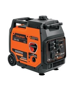 Generador Silencioso Truper Inverter 3.5 kW 224cc - Tecnología de Encendido Manual para Respaldo Energético que Proporciona Electricidad Estable en Situaciones de Emergencia (Clave 103773)