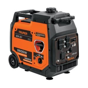 Generador Silencioso Truper Inverter 3.5 kW 224cc - Tecnología de Encendido Electrónico para Suministro Eléctrico que Garantiza Operación Continua sin Perturbaciones Sonoras (Clave 103775)